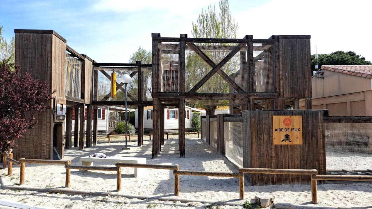 Mobile Home Climatise 3 Chambres A Narbonne Plage Экстерьер фото