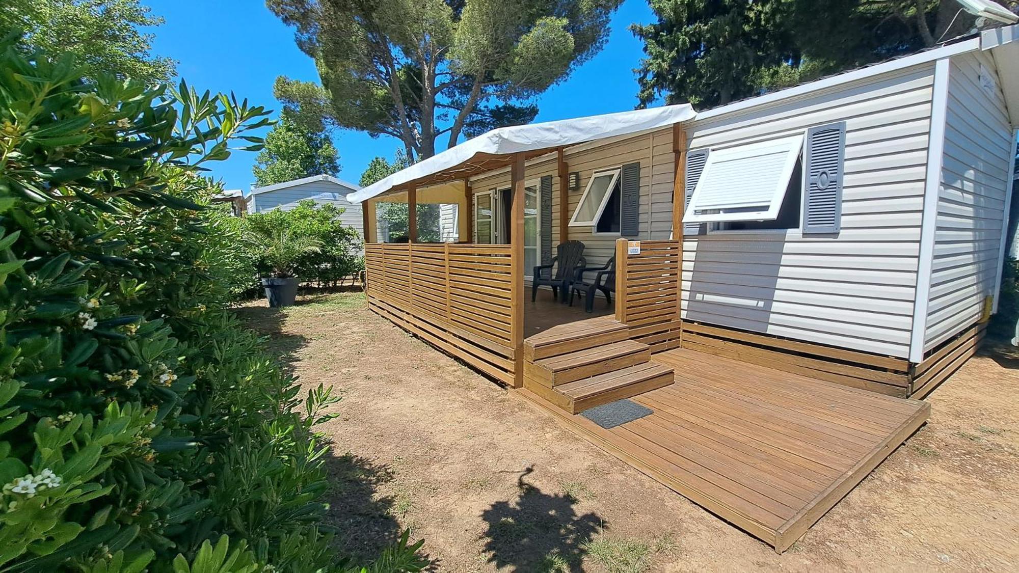 Mobile Home Climatise 3 Chambres A Narbonne Plage Экстерьер фото